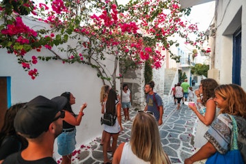 Local Village Island Paros