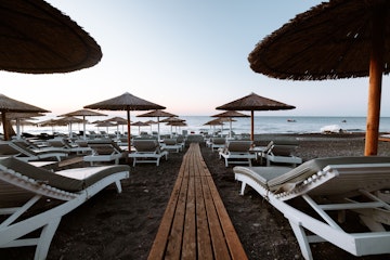 Black Sand Beach Santorini