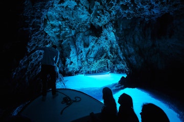 Blue Cave Island Vis Croatia
