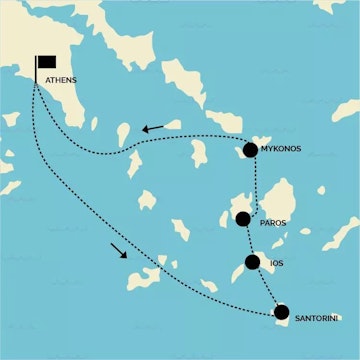 Maps Greek Islands 1