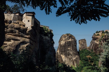 meteora greece monasterie mountains