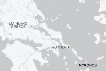 Mykonos Map
